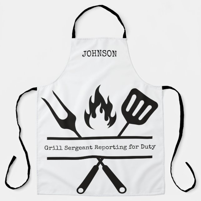 Delantal Sargento Grill Apron (Anverso)