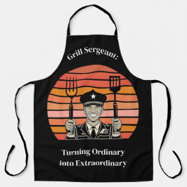 Delantal Sargento Grill BBQ