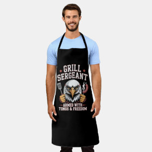 Delantal Sargento Grill: Patriótico BBQ