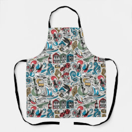 Delantal Saudade // motivos populares de Portugal