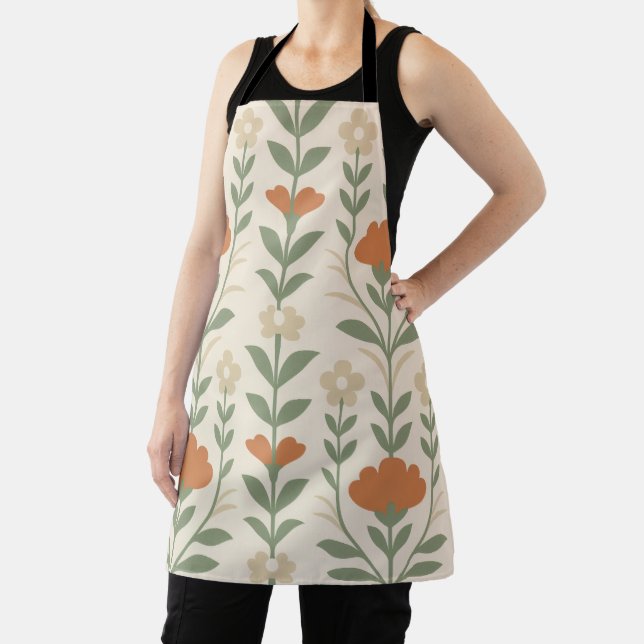 Delantal Scandinavian Floral Apron (in situ)