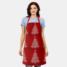 Scarlet Chef: elegante Apron rojo