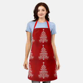 Delantal Scarlet Chef: elegante Apron rojo