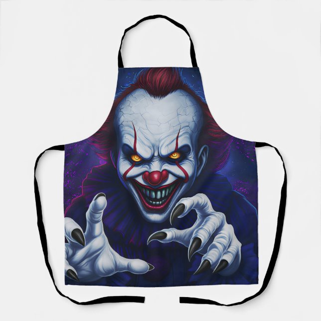 Delantal Scary Clown Apron (Anverso)