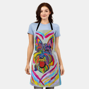 Delantal Schnauzer Love Apron