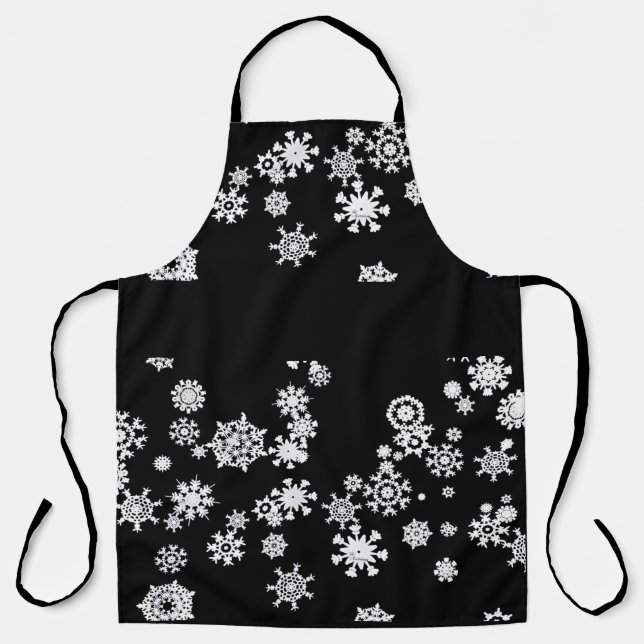 Delantal Schneeflocken (Anverso)