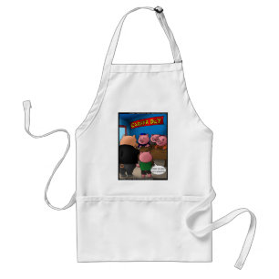 Delantal School Parents Day 4 Pigs Tees Cards & Gifts