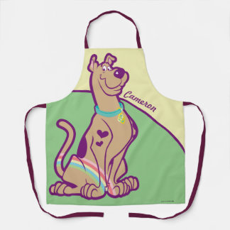 Delantal Scooby-Doo arcoiris