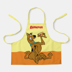 Delantal Scooby-Doo Con Pizza Slice