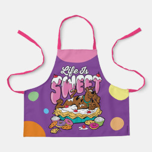 Delantal Scooby-Doo "La vida es dulce"