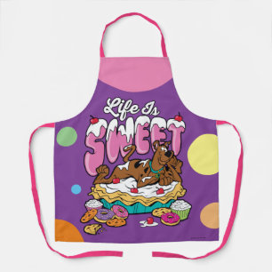 Delantal Scooby-Doo "La vida es dulce"