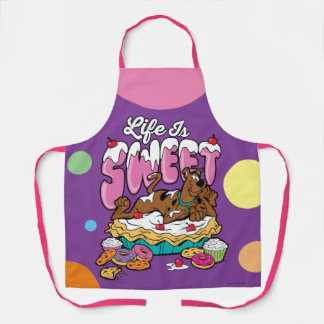 Delantal Scooby-Doo "La vida es dulce"