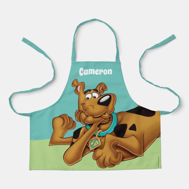 Delantal Scooby-Doo mintiendo (Anverso)