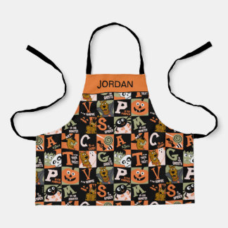 Delantal Scooby-Doo | Patrón de Halloween