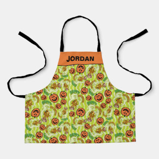 Delantal Scooby-Doo | Patrón de Halloween Feliz