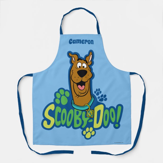 Delantal Scooby-Doo Paw Print Character Badge (Anverso)