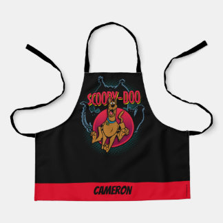 Delantal Scooby-Doo Running From Ghosts Graphic