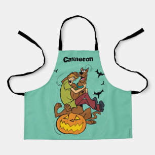 Delantal Scooby-Doo y Shaggy Halloween Fright
