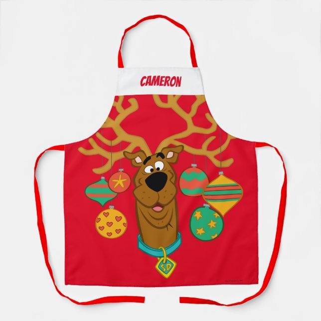 Delantal Scooby the Reindeer (Anverso)