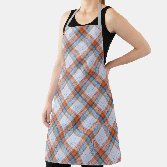 Delantal Scottish Plaid Apron (in situ)