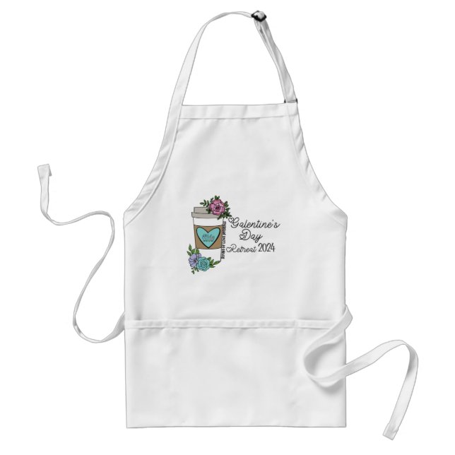 Delantal Scraps of Love Galentine's Retreat 2024 Apron (Frente)