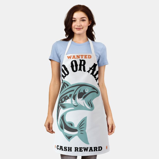 Delantal Se busca recompensa en efectivo por muerte o vida (Gastado)