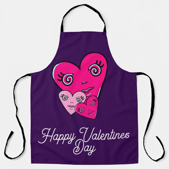 Delantal Sé mi San Valentín (Anverso)