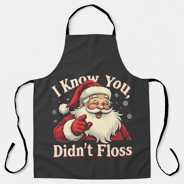 Delantal Sé que no abandonaste a Dentist Dental Santa (Anverso)