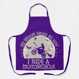 Delantal Se Rompió El Cuarto De Baño De Halloween Así Que A