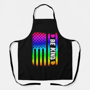 Delantal Sea Kind Lgbt Lgbtq Orgullo Gay Bandera Arcoiris E