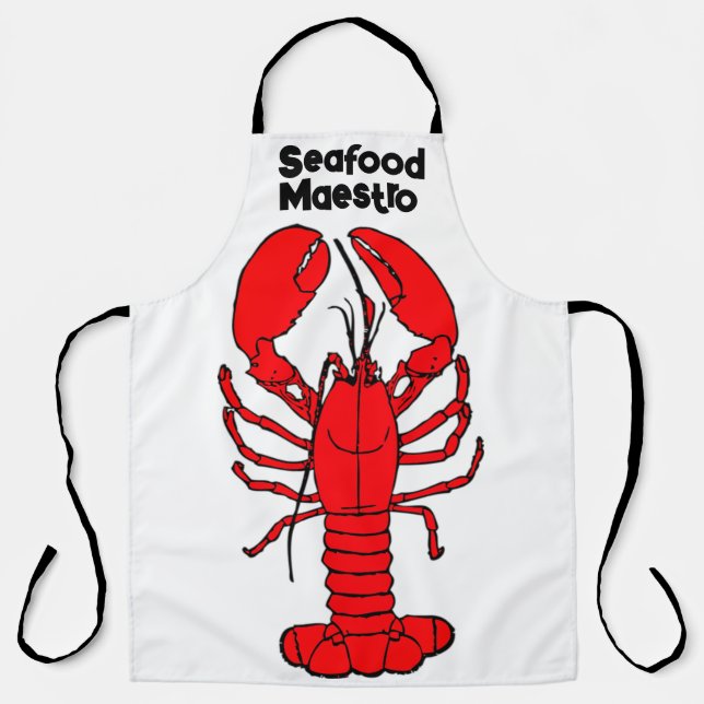 Delantal Seafood Maestro Chef Apron (Anverso)