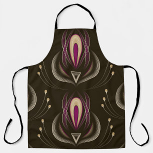 Delantal Seamless pattern graphic ornament. Floral stylish