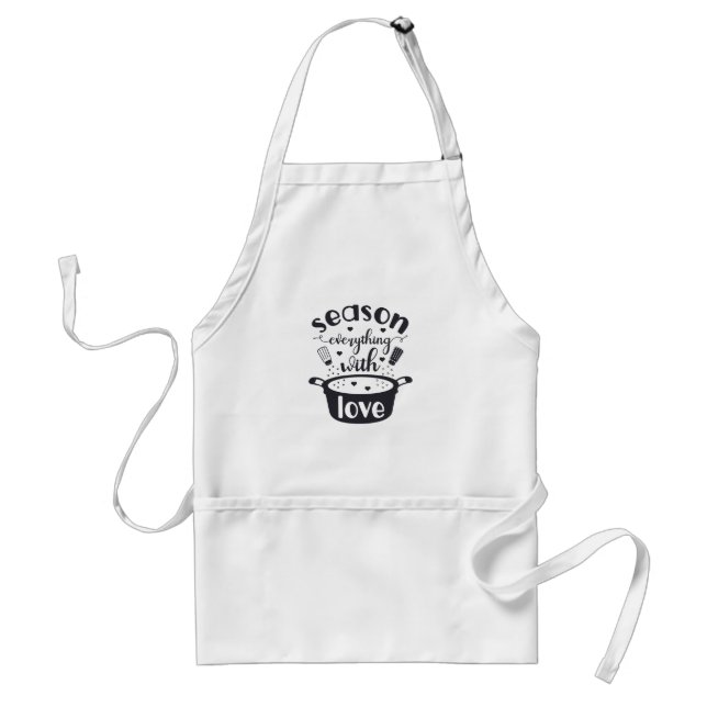 Delantal Season Everything with Love apron (Frente)