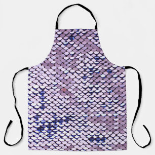Delantal Secuencia Ultravioleta: Textura brillante Purpurin