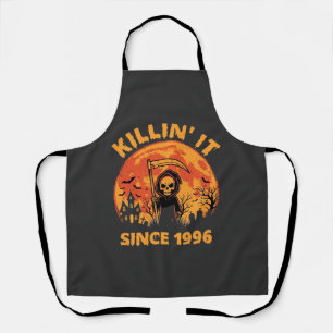 Delantal Segador de Halloween desde 1996 Diseño de Cumpleañ