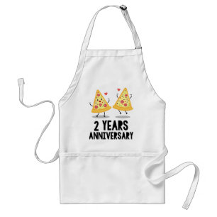 Delantal Segundo aniversario 2 años