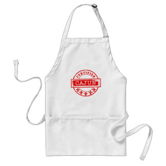 Delantal Sello certificado de Cajun