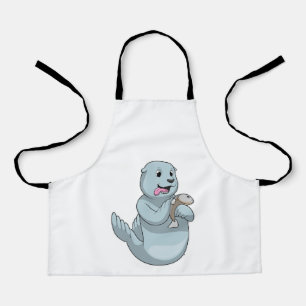 Delantal Sello con peces