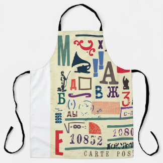 Delantal Sello de época: Decoración del documento