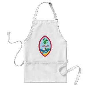Delantal Sello GU de Guam