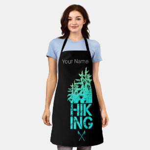 Delantal Senderismo y trekking al aire libre Diseño de bosq