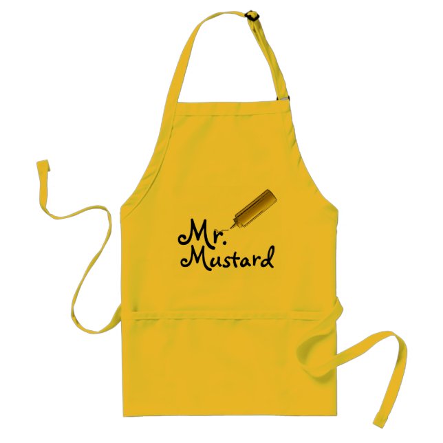 Delantal Señor Mustard Apron (Frente)