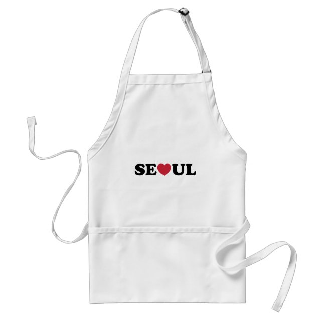 Delantal Seoul Love Heart (Frente)
