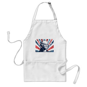 Delantal sequin george washington
