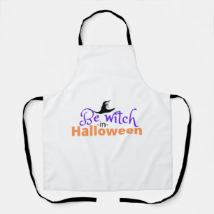 Delantal Ser bruja con camisa de Halloween para Halloween 