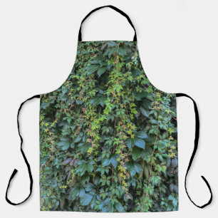 Delantal Serene Green Ivy Wall Colgando Vinas Plantas