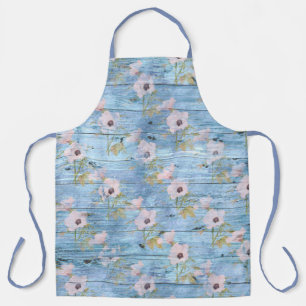 Delantal Serie de Madera Shabby Chic Diseño 4