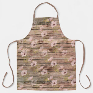 Delantal Serie de Madera Shabby Chic Diseño 8