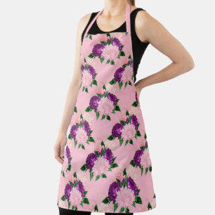 Delantal Serie Melocotón, Rosa y Lavanda Diseño 11