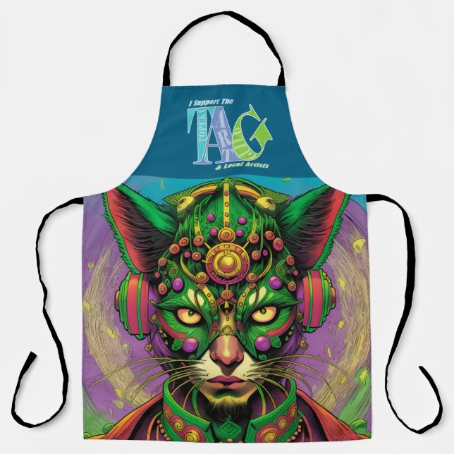 Delantal Serio Ser Felino (Anverso)